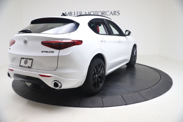 New 2021 Alfa Romeo Stelvio Ti Q4 for sale Sold at Bugatti of Greenwich in Greenwich CT 06830 8