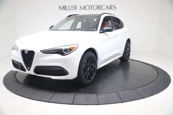 New 2021 Alfa Romeo Stelvio Ti Q4 for sale Sold at Bugatti of Greenwich in Greenwich CT 06830 1