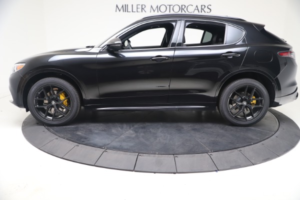 New 2021 Alfa Romeo Stelvio Ti Sport Q4 for sale Sold at Bugatti of Greenwich in Greenwich CT 06830 3