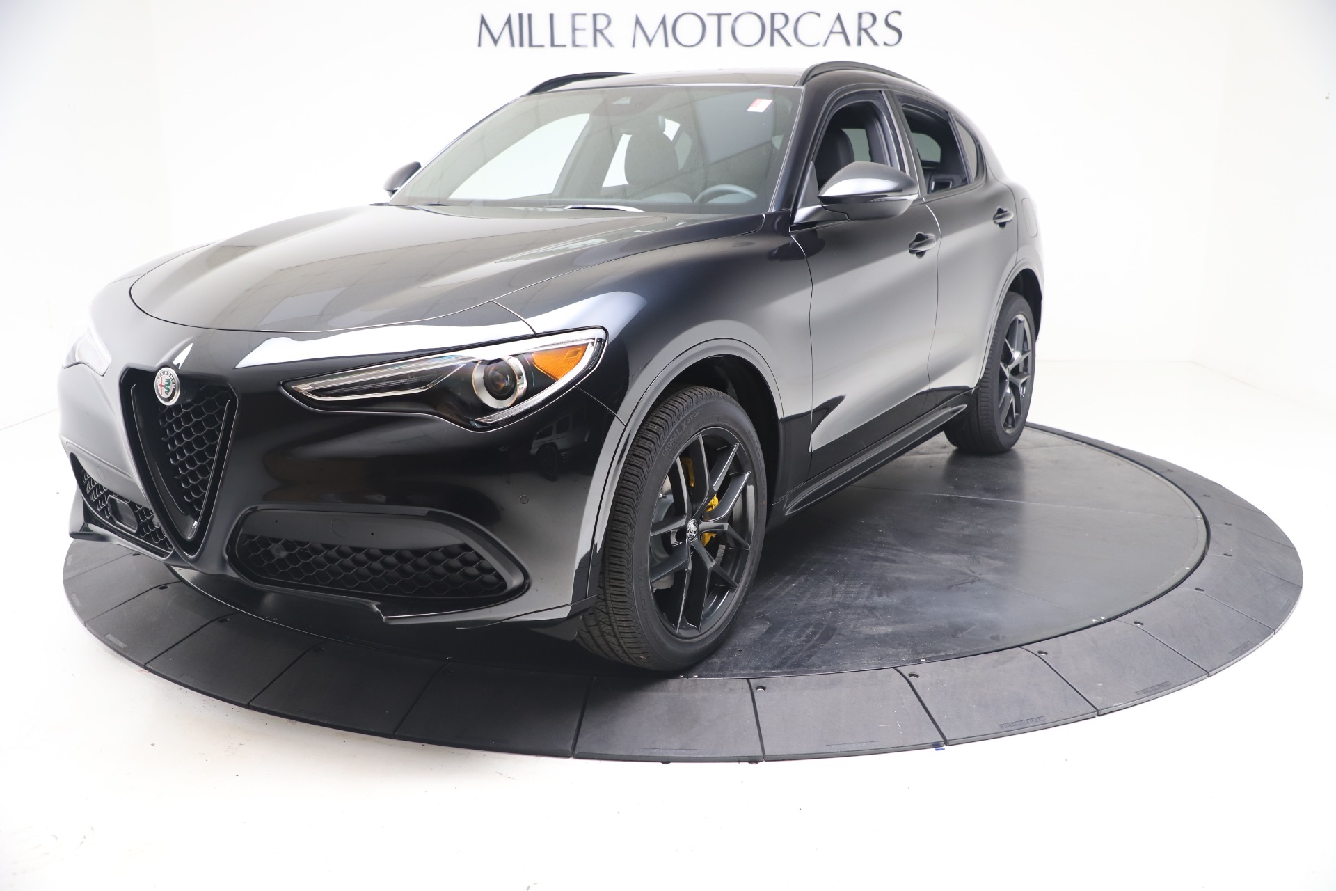 New 2021 Alfa Romeo Stelvio Ti Sport Q4 for sale Sold at Bugatti of Greenwich in Greenwich CT 06830 1