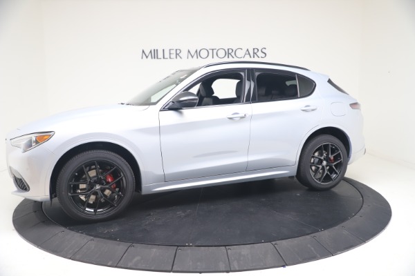 New 2021 Alfa Romeo Stelvio Ti Sport Q4 for sale Sold at Bugatti of Greenwich in Greenwich CT 06830 2