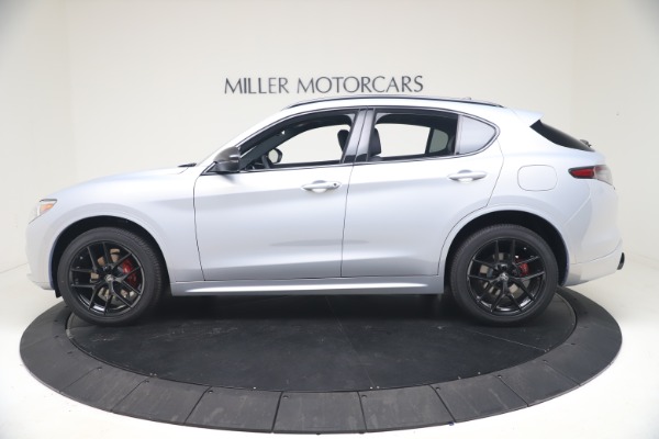 New 2021 Alfa Romeo Stelvio Ti Sport Q4 for sale Sold at Bugatti of Greenwich in Greenwich CT 06830 3