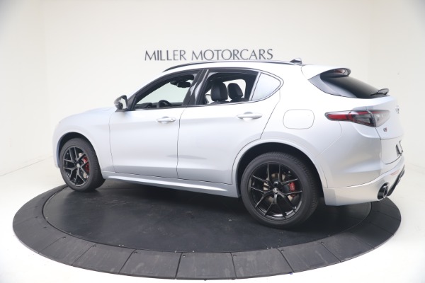 New 2021 Alfa Romeo Stelvio Ti Sport Q4 for sale Sold at Bugatti of Greenwich in Greenwich CT 06830 4