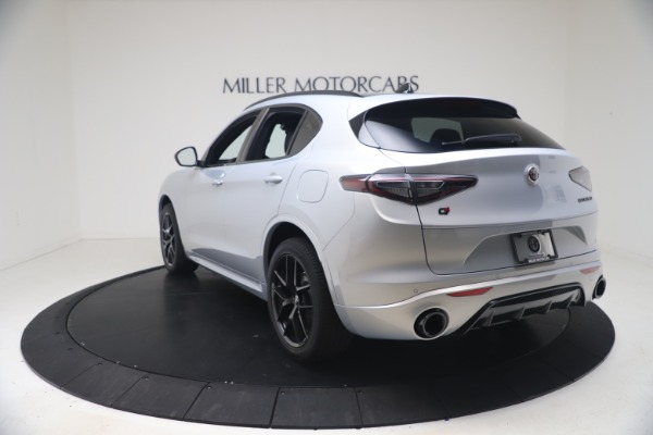 New 2021 Alfa Romeo Stelvio Ti Sport Q4 for sale Sold at Bugatti of Greenwich in Greenwich CT 06830 5