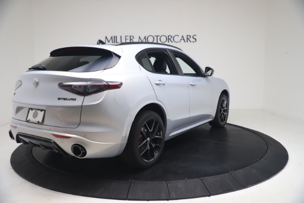 New 2021 Alfa Romeo Stelvio Ti Sport Q4 for sale Sold at Bugatti of Greenwich in Greenwich CT 06830 7