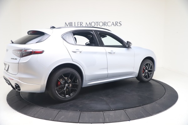 New 2021 Alfa Romeo Stelvio Ti Sport Q4 for sale Sold at Bugatti of Greenwich in Greenwich CT 06830 8