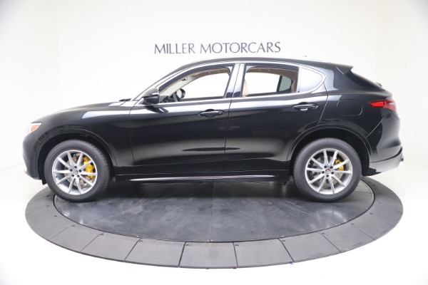 New 2021 Alfa Romeo Stelvio Ti Lusso Q4 for sale Sold at Bugatti of Greenwich in Greenwich CT 06830 3