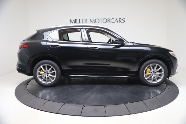 New 2021 Alfa Romeo Stelvio Ti Lusso Q4 for sale Sold at Bugatti of Greenwich in Greenwich CT 06830 9