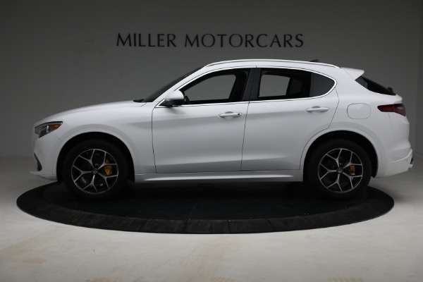 New 2021 Alfa Romeo Stelvio Ti Q4 for sale Sold at Bugatti of Greenwich in Greenwich CT 06830 3