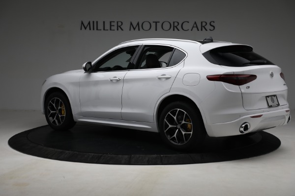 New 2021 Alfa Romeo Stelvio Ti Q4 for sale Sold at Bugatti of Greenwich in Greenwich CT 06830 4