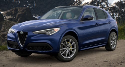 New 2021 Alfa Romeo Stelvio Ti Q4 for sale Sold at Bugatti of Greenwich in Greenwich CT 06830 1