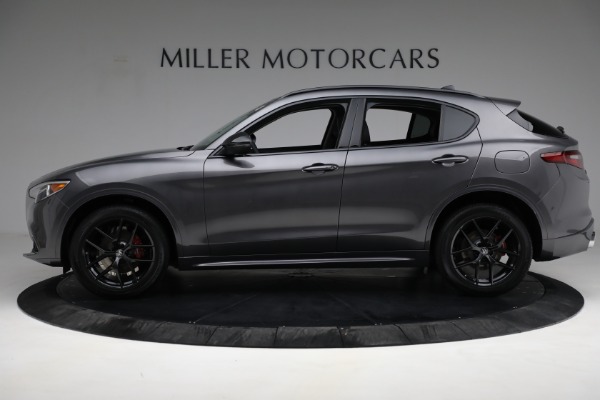 New 2021 Alfa Romeo Stelvio Ti Q4 for sale Sold at Bugatti of Greenwich in Greenwich CT 06830 3