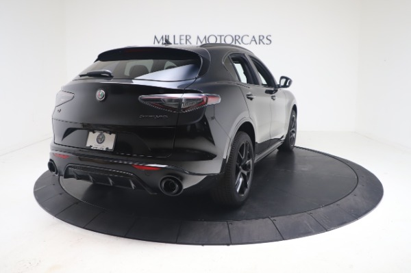 New 2021 Alfa Romeo Stelvio Ti Sport Q4 for sale Sold at Bugatti of Greenwich in Greenwich CT 06830 7