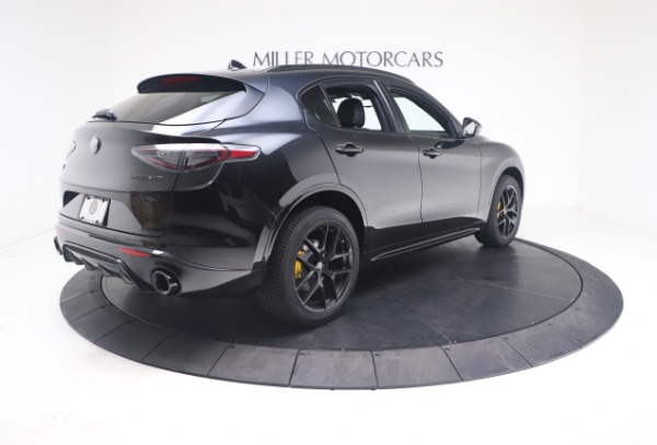 New 2021 Alfa Romeo Stelvio Ti Sport Q4 for sale Sold at Bugatti of Greenwich in Greenwich CT 06830 8