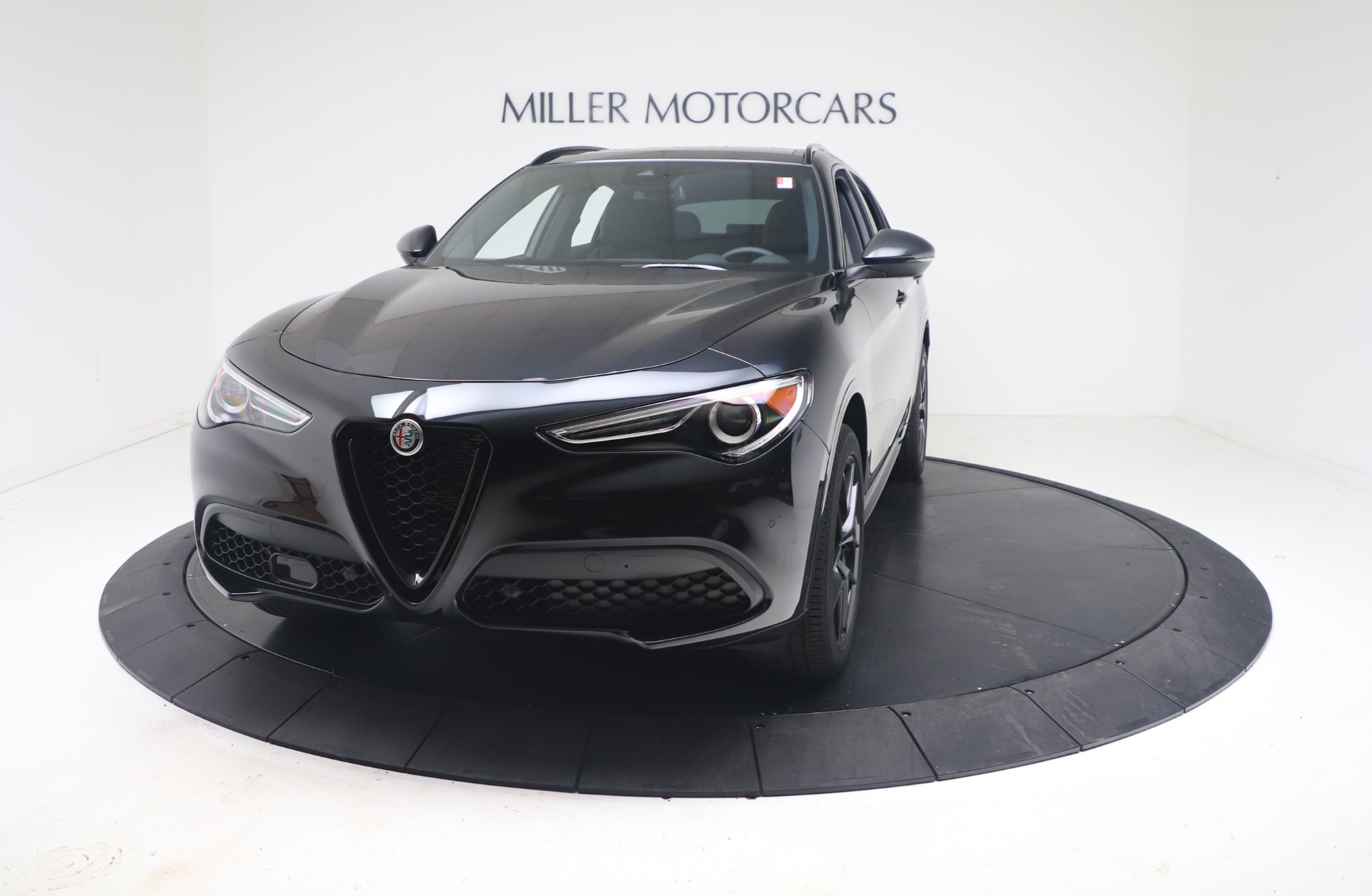 New 2021 Alfa Romeo Stelvio Ti Sport Q4 for sale Sold at Bugatti of Greenwich in Greenwich CT 06830 1