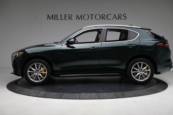 New 2021 Alfa Romeo Stelvio Ti Q4 for sale Sold at Bugatti of Greenwich in Greenwich CT 06830 3