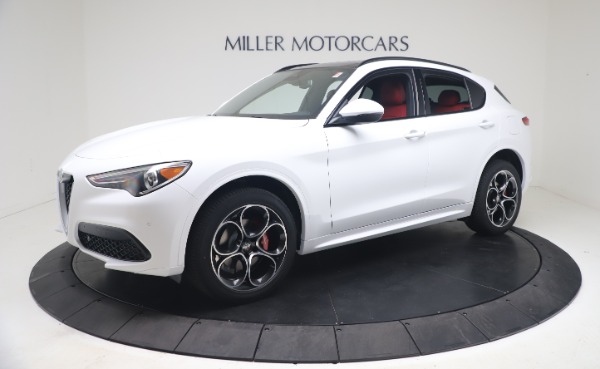 New 2021 Alfa Romeo Stelvio Ti Sport Q4 for sale Sold at Bugatti of Greenwich in Greenwich CT 06830 2