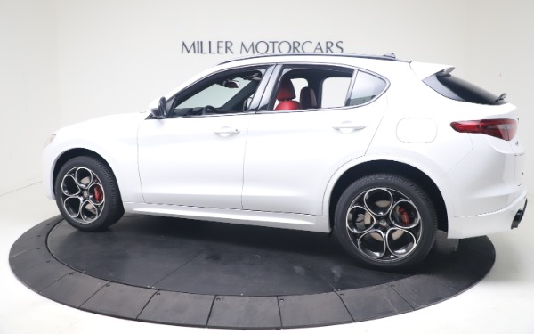 New 2021 Alfa Romeo Stelvio Ti Sport Q4 for sale Sold at Bugatti of Greenwich in Greenwich CT 06830 4