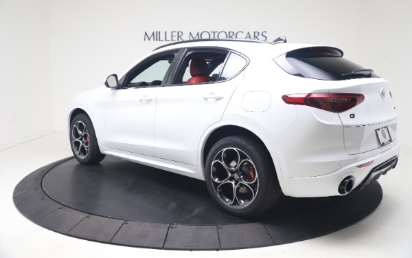 New 2021 Alfa Romeo Stelvio Ti Sport Q4 for sale Sold at Bugatti of Greenwich in Greenwich CT 06830 5