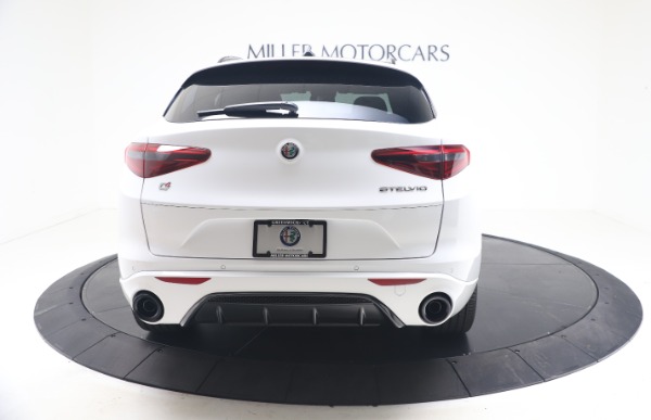 New 2021 Alfa Romeo Stelvio Ti Sport Q4 for sale Sold at Bugatti of Greenwich in Greenwich CT 06830 6