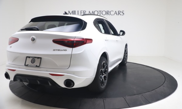 New 2021 Alfa Romeo Stelvio Ti Sport Q4 for sale Sold at Bugatti of Greenwich in Greenwich CT 06830 7