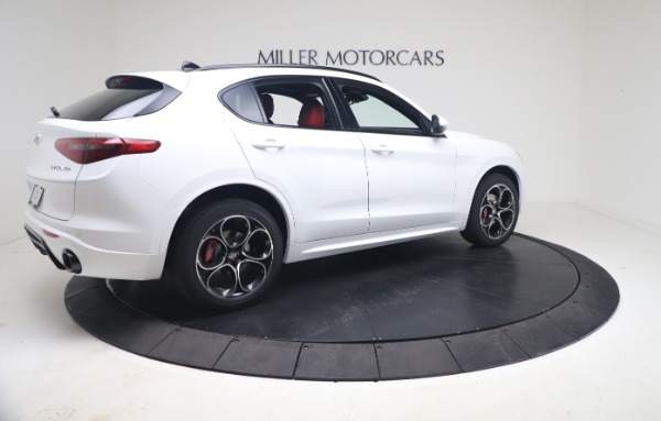 New 2021 Alfa Romeo Stelvio Ti Sport Q4 for sale Sold at Bugatti of Greenwich in Greenwich CT 06830 8