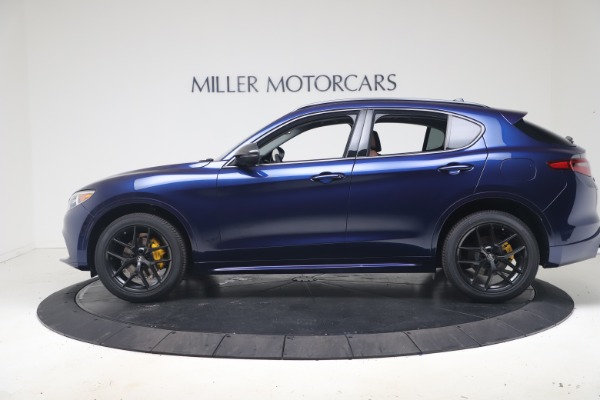 New 2021 Alfa Romeo Stelvio Ti Q4 for sale Sold at Bugatti of Greenwich in Greenwich CT 06830 3