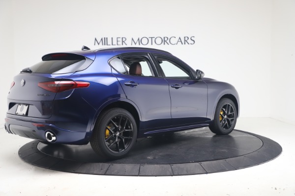 New 2021 Alfa Romeo Stelvio Ti Q4 for sale Sold at Bugatti of Greenwich in Greenwich CT 06830 8