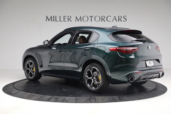 New 2021 Alfa Romeo Stelvio Ti Sport Q4 for sale Sold at Bugatti of Greenwich in Greenwich CT 06830 4