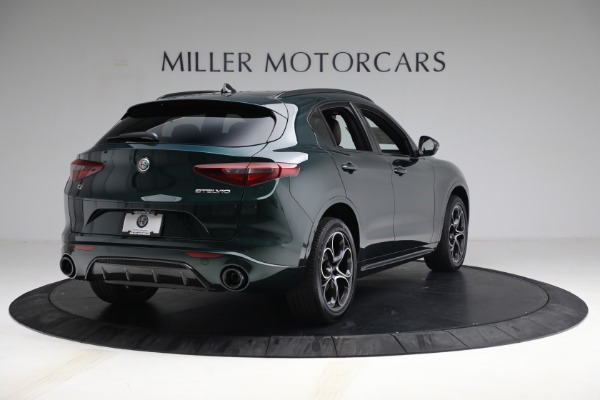 New 2021 Alfa Romeo Stelvio Ti Sport Q4 for sale Sold at Bugatti of Greenwich in Greenwich CT 06830 7