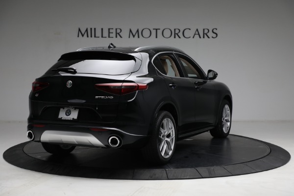 New 2021 Alfa Romeo Stelvio Ti Lusso Q4 for sale Sold at Bugatti of Greenwich in Greenwich CT 06830 7