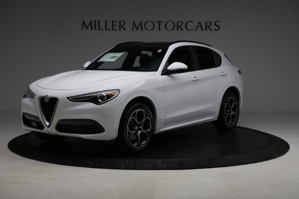 New 2021 Alfa Romeo Stelvio Ti Sport Q4 for sale Sold at Bugatti of Greenwich in Greenwich CT 06830 2