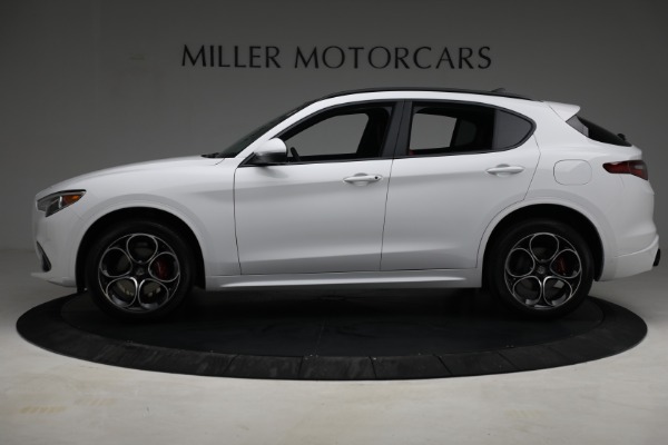 New 2021 Alfa Romeo Stelvio Ti Sport Q4 for sale Sold at Bugatti of Greenwich in Greenwich CT 06830 3