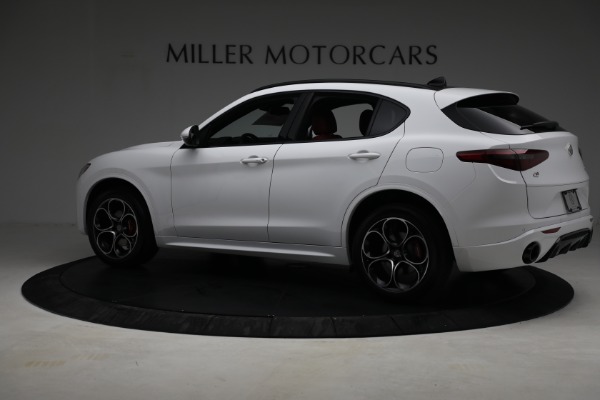 New 2021 Alfa Romeo Stelvio Ti Sport Q4 for sale Sold at Bugatti of Greenwich in Greenwich CT 06830 4