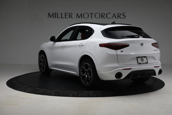 New 2021 Alfa Romeo Stelvio Ti Sport Q4 for sale Sold at Bugatti of Greenwich in Greenwich CT 06830 5