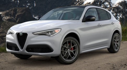 New 2021 Alfa Romeo Stelvio Ti Q4 for sale Sold at Bugatti of Greenwich in Greenwich CT 06830 1