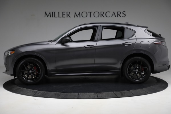 New 2021 Alfa Romeo Stelvio Ti Sport Q4 for sale Sold at Bugatti of Greenwich in Greenwich CT 06830 3