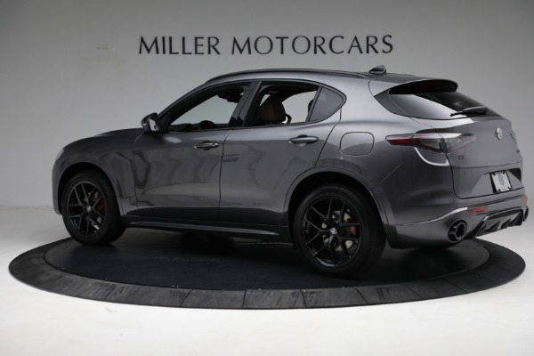 New 2021 Alfa Romeo Stelvio Ti Sport Q4 for sale Sold at Bugatti of Greenwich in Greenwich CT 06830 4