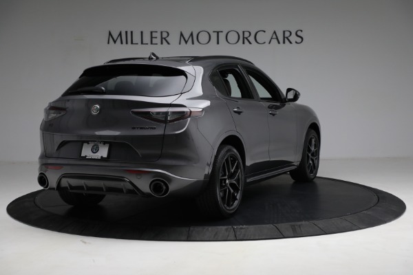 New 2021 Alfa Romeo Stelvio Ti Sport Q4 for sale Sold at Bugatti of Greenwich in Greenwich CT 06830 7