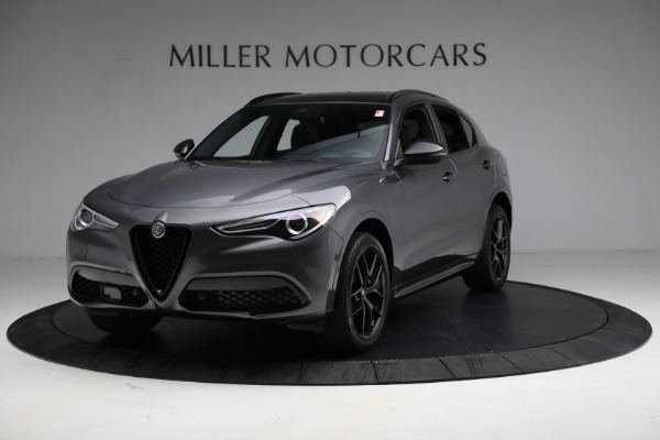 New 2021 Alfa Romeo Stelvio Ti Sport Q4 for sale Sold at Bugatti of Greenwich in Greenwich CT 06830 1