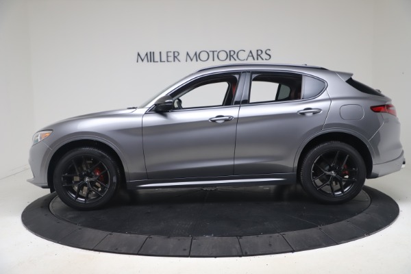 New 2021 Alfa Romeo Stelvio Ti Q4 for sale Sold at Bugatti of Greenwich in Greenwich CT 06830 3