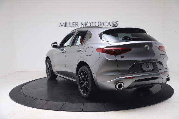 New 2021 Alfa Romeo Stelvio Ti Q4 for sale Sold at Bugatti of Greenwich in Greenwich CT 06830 5