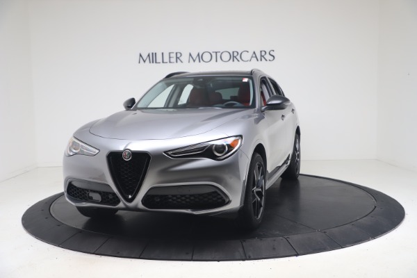 New 2021 Alfa Romeo Stelvio Ti Q4 for sale Sold at Bugatti of Greenwich in Greenwich CT 06830 1