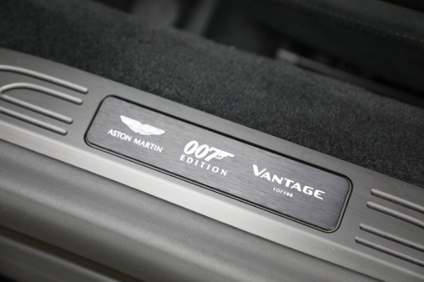 Used 2021 Aston Martin Vantage 007 Bond Edition for sale Sold at Bugatti of Greenwich in Greenwich CT 06830 27