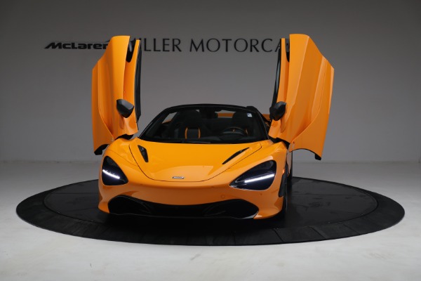 New 2021 McLaren 720S Spider for sale $378,110 at Bugatti of Greenwich in Greenwich CT 06830 13