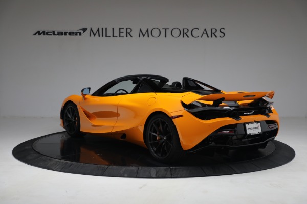 New 2021 McLaren 720S Spider for sale $378,110 at Bugatti of Greenwich in Greenwich CT 06830 5