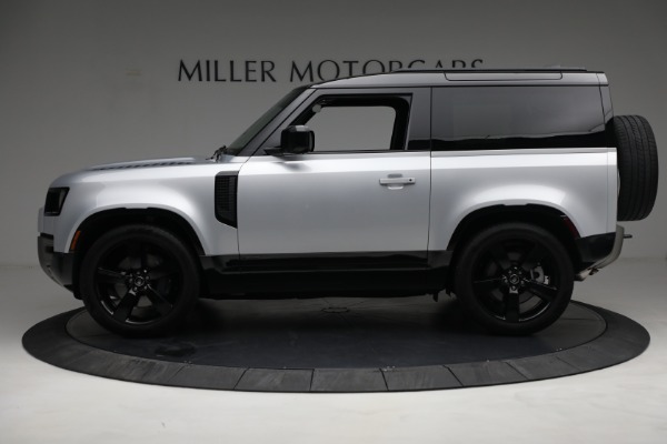 Used 2021 Land Rover Defender 90 X-Dynamic S for sale Sold at Bugatti of Greenwich in Greenwich CT 06830 3