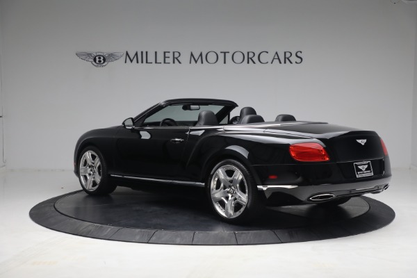 Used 2012 Bentley Continental GTC W12 for sale Sold at Bugatti of Greenwich in Greenwich CT 06830 3