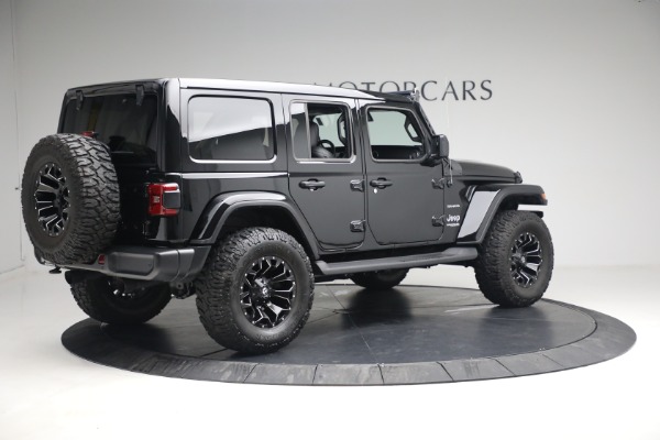 Used 2020 Jeep Wrangler Unlimited Sahara for sale Sold at Bugatti of Greenwich in Greenwich CT 06830 10