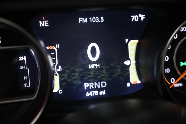 Used 2020 Jeep Wrangler Unlimited Sahara for sale Sold at Bugatti of Greenwich in Greenwich CT 06830 17
